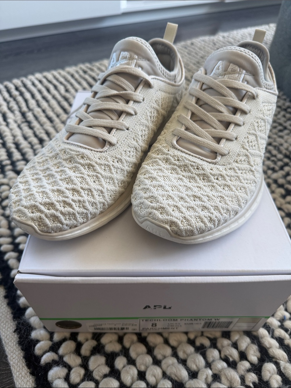 APL TechLoom Phantom W Sneakers - Cream